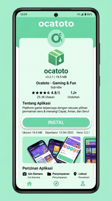 Cara Mudah Unduh dan Instal ocatoto APK di Android